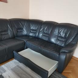 Verkaufe Sofa und Sessel aus echtem Leder. Preis VHB
