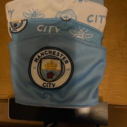 Manchester City face mask x 3 new never worn