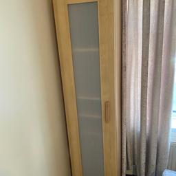 Light Brown Ikea Single Cupboard in Good Condition 
6FT Tall 

£20 OVNO 

THANKS