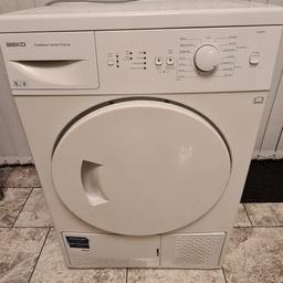 Beko condenser dryer,was working till this week,when start loosing some water,which doesn't go completely to the container.The clothes still pepper dry,issue could be easy to fix for someone who know how to do it.Collection from Great Barr.