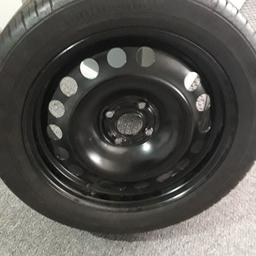 don't know what car the rim will fit .the tyre very good condition