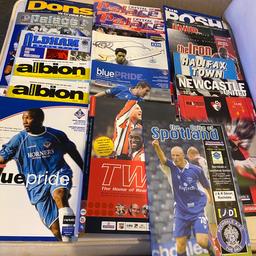 Good condition 4 palace programmes sold