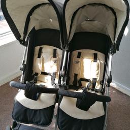 My Babiie MB22 Double/Twin Stroller good clean working condition