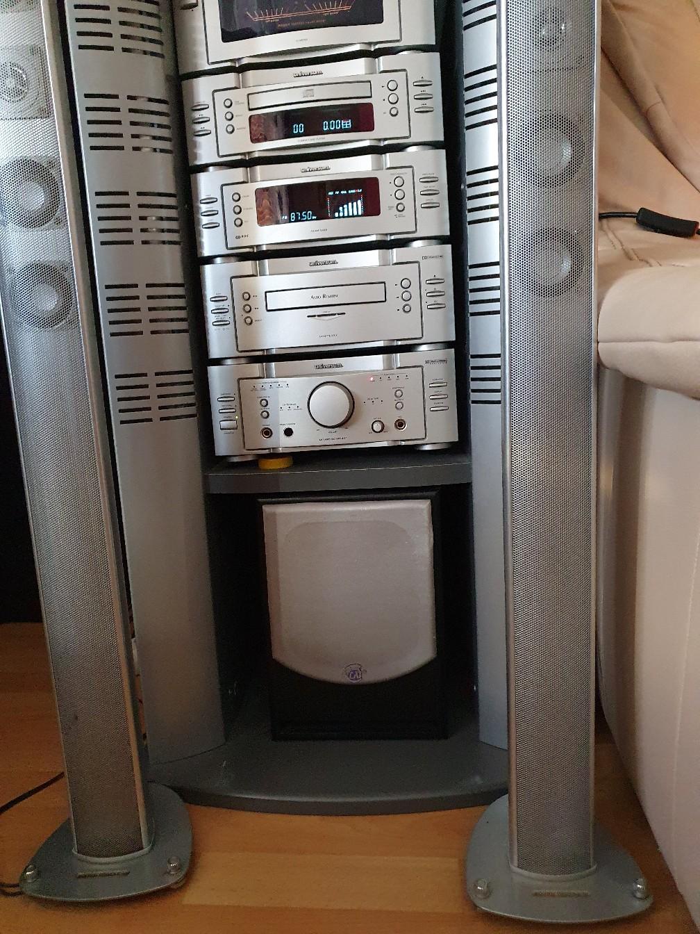 Stereoanlage in silber zu verschenken in 63667 Nidda for free for sale