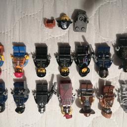 mixed Lego movie figures
