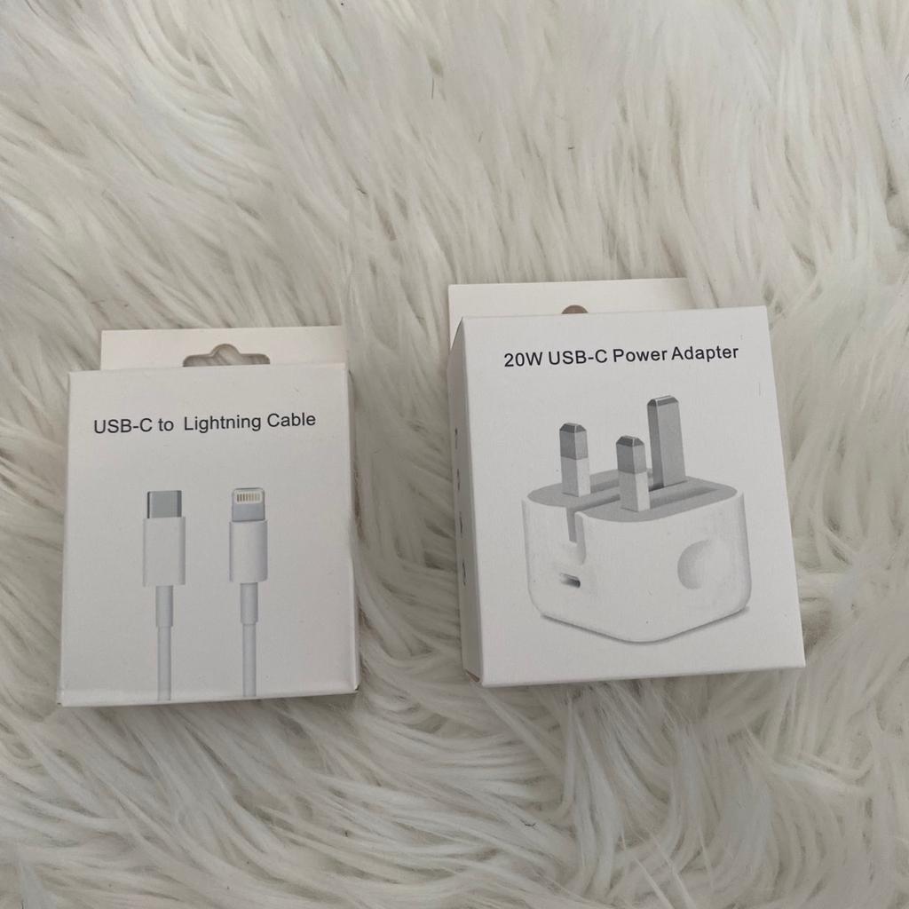 20W USBC Adapter (Packaged) + Free Cable in RM10 Dagenham for £15.00