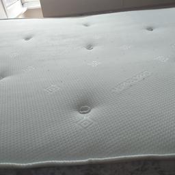 double mattress very good condition and clean few months old .