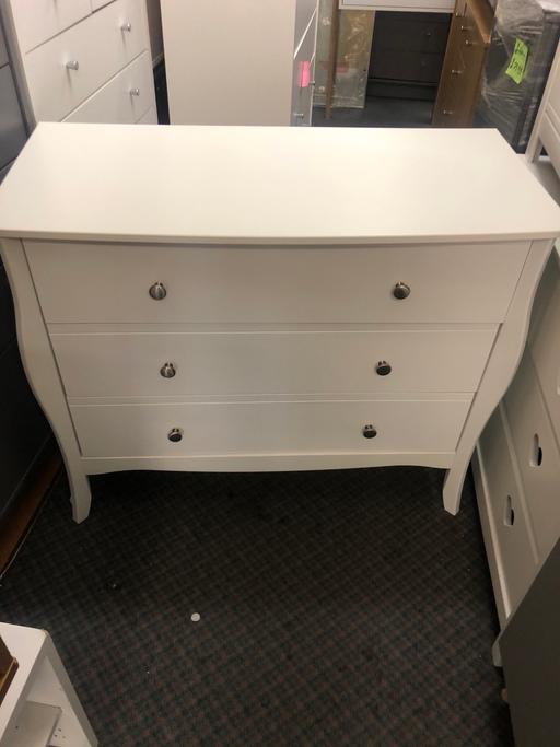 Buy & Sell West Midlands Coventry - Photos for Amelie 3 Drawer Chest - White