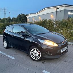 Ford Fiesta Zetec S 1.6 Petrol

- 1.6 Petrol
- 118 BHP
- HPI Clear
- Electric Windows/Mirrors
- 3 Doors
- 12 Months Mot
- Projector Headlights
- Privacy glass
- Service History (Incl. Timing Belt)
- Performance Exhaust
- Team Dynamic Alloys With New Tyres
- K&N Air Filter
- Ideal First Car
- Mint Runner

Bodywork has a few age related marks, doesn’t affect performance. Any questions feel free to ask.

Px welcome

07473379982