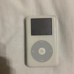 A very old I pod.
I do not have a charger for it. I do not know if it works.
Just want to get rid of it
Thanks.