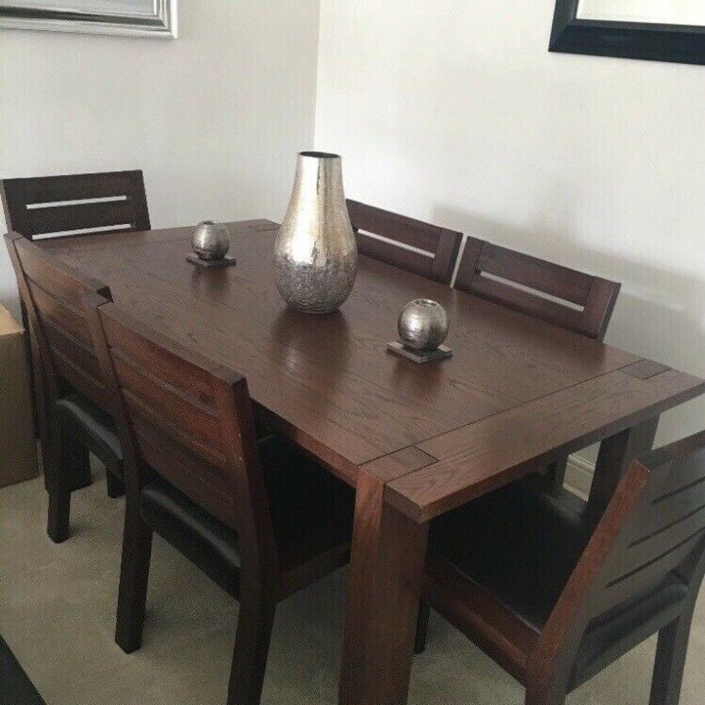 Sonoma Mands Solid Oak Dining Table And 6 Chairs In Wf1 Wakefield For £22500 For Sale Shpock 0417