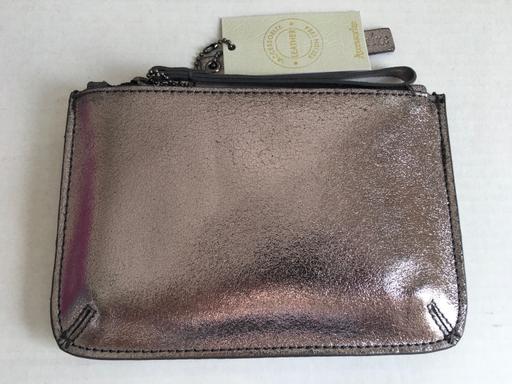 Buy & Sell Central London Hyde Park - Central London - Photos for Accessorize Leather Metallic Ziptop Purse