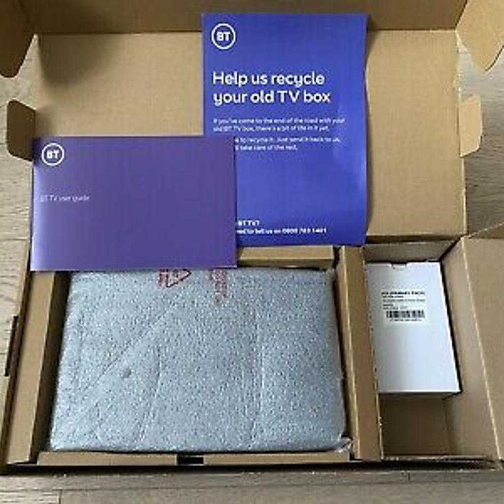 BT Ultra HD 4K YouView Box DTRT4000 500GB in NW10 London for £70.00