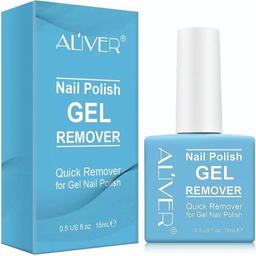Aliver Soak-Off Gel Acrylic Nail Polish Magic Quick Burst Manicure Remover 15ml