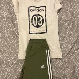 Adidas boys set 11-12 yrs in very good condition like new