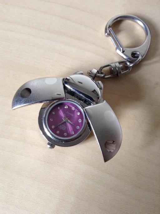 Buy & Sell Surrey Spelthorne - Photos for Ladybird Keyring Watch.Battery Operated. VGC