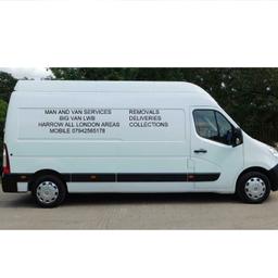 MAN AND VAN SERVICES
BIG VAN LWB 
HARROW ALL LONDON AREAS
REMOVALS DELIVERIES COLLECTIONS
MOBILE 07942565178