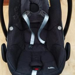 Pebble Car Seat, Black, Great Condition

Collection from Edgware HA8