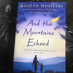 And the mountains echoed free book just come and collect