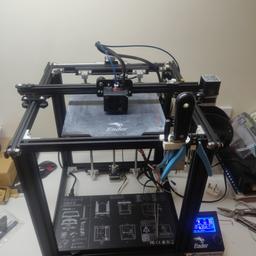 Selling my creality ender 5 3D printer with spares and filament, in good used condition, made loads of bits with it, only selling as I've upgraded to a bigger bed, comes with the what's in the pictures and the SD card has all the manuals and pre loaded files on it. Can be shown working, easy to use and ready to print, pictures taken of it printing. Collection or can drop off locally, happy to show how it works.