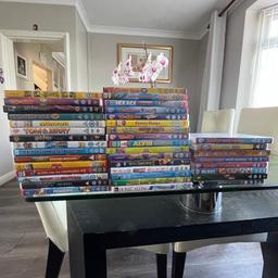 Mix of 39 kids dvds - various titles. Pick up only L14 - £10 no offers thanks.