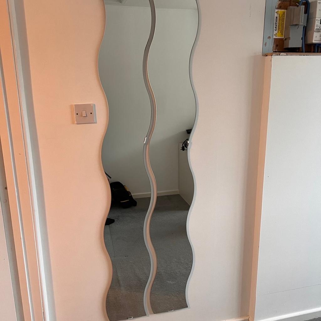 IKEA Wavy Krabb Mirrors in B90 Solihull for £15.00 for sale Shpock
