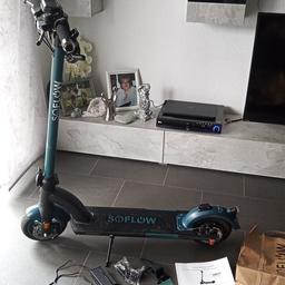 Verkaufe meinen E Scooter von SO Flow 2 Monate alt angemeldet bis 1. März mit Blinker Ladekabel alles dabei gekauft bei QVC für 599 Euro abzuholen in Worms Neuhausen bitte keine Gebote wie 200 oder 300 Euro ist ein Festpreis !!!!