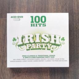 4 CDs plus DVD mit 100 "Hits"

wie neu, da kaum gehört

aus Irland
