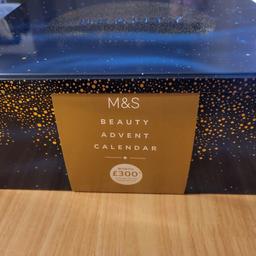 marks and Spencer advent calendar beauty box 2021 brand new in tin