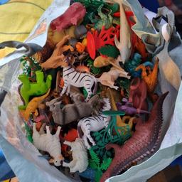 Bag full of animals dinosaurs and sea creatures. Need gone ASAP!! OFFERS