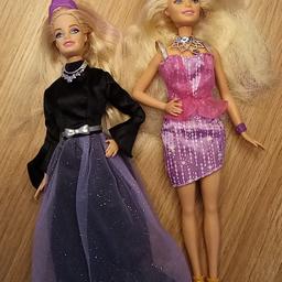 2 verschiedene Barbiepuppen