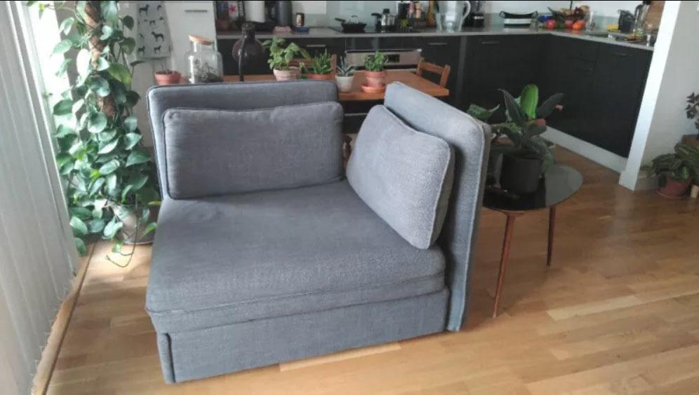 VALLENTUNA Sofa bed module with backrests in SE8 Lewisham for £185.00
