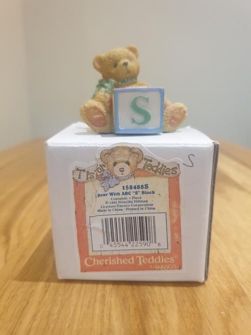 Buy & Sell Falkirk Stenhousemuir - Falkirk - Photos for Bear With ABC S Block Cherish Teddies Ornamen