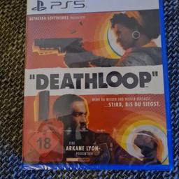 Verkaufe Deathloop für PS5. Noch versiegelt.