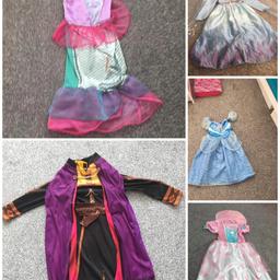 Elsa and anna
Cinderella
Mermaid
Little bo peep with bonnet
Collection castle bromwich b36 or possible local delivery for small fee
Can sell separate please ask