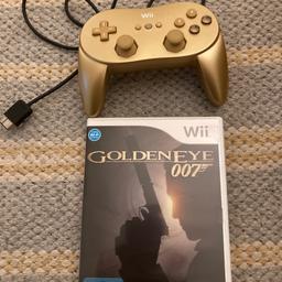 Wii Goldeneye and controller

In good working condition