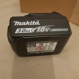 Brand new Makita battery 18V 3Ah