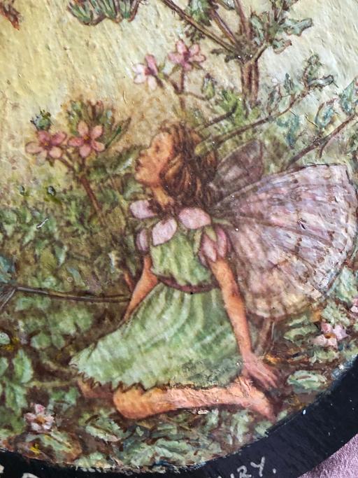 Buy & Sell West Yorkshire Kirklees - Photos for Gorgeous vintage flower fairies slate plaque