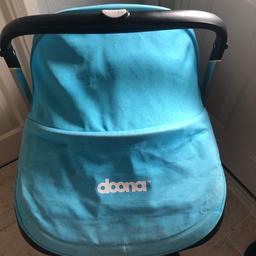 Doona car seat that turns into stroller, 
£100 ono 

Will be collection only