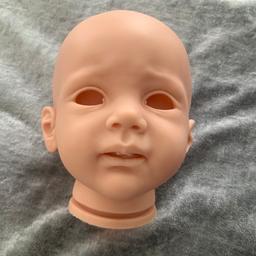 Head only

Fridolin is a stunning reborn toddler doll.

Finished doll SIZE: with limbs and depending on body 24inches Eyes 22mm.

You will need to buy 3/4 arms and full legs. Or use for practice paint skills.

Open to reasonable offers