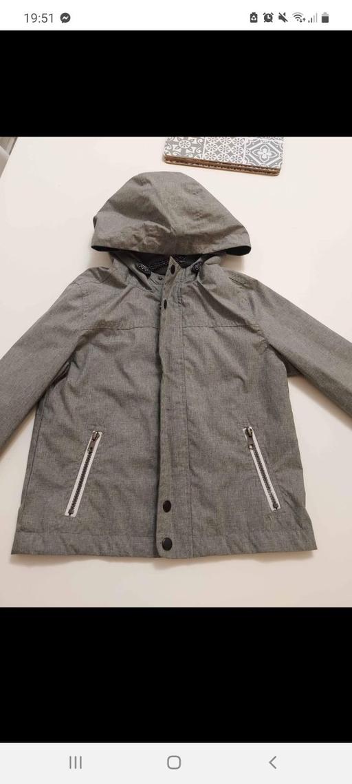 Buy & Sell Essex Braintree - Photos for lovely kids grey jacket with hood age 4