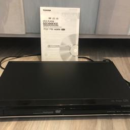 Verkauft wird der DVD Player „SD390EKE“ 
der Marke Toshiba.