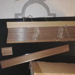 Brand new Victoria walnut blind still in the box ordered wrong size cash on collection please.