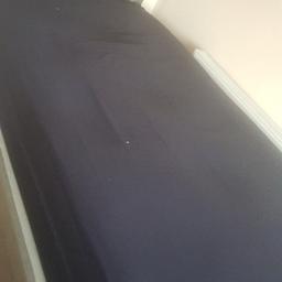 brand new bed. I bought and got ready for a guest but they didnt come so has never been slept in. originally bought for £400 but will to sell for 300 Ono 
it includes the mattress also.
it's a high quality mattress and bed I'm sad to sell but I have to as I have no need for it.
I've covered the mattress so it doesnt gather dust