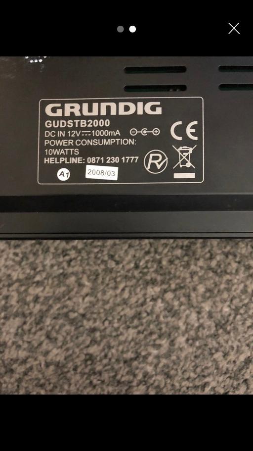 Buy & Sell Nottinghamshire Rushcliffe - Photos for Grundig tv box