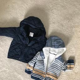 Winter bundle of 2 jackets coats for baby boy plus FREE fleece jacket shown in last pic. 

Both worn handful of times. 
Size : 12-18 months. True to size 
Brand :?Mother care and ZARA

Both for just £10 plus £4 postage
Bargain for a thick winter coat

 Postage £4 must be paid 
Generally not accepting offers as fair / low prices
Lots of kids designer clothes listed on my page 
Baby boy designer clothes 
Baby girl designer clothes aNd infant designer clothes on my page. All 5* ratings. Please scro