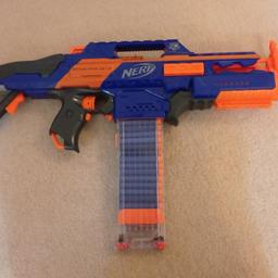 Nerf Rapidstrike CS18 Automatic Nerf Gun

Excellent condition with 20 NERF bullets included.