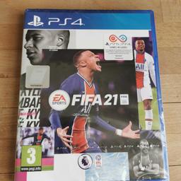 Selling FIFA 21 for PS4 brand new and unopened. I heard the updates from the new game are not great so an excellent chance to get a bargain!