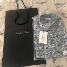 Brand new Paul smith shirt l/s size Medium long sleeve tailored fit
Perfect Christmas present with gift bag
Advertised elsewhere 