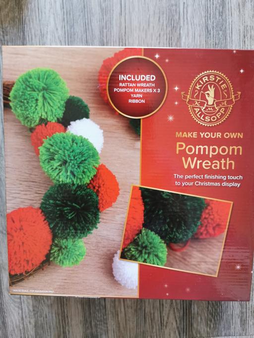 further learning Nottinghamshire Mansfield - Photos for Christmas Wreath Pom Pom Craft